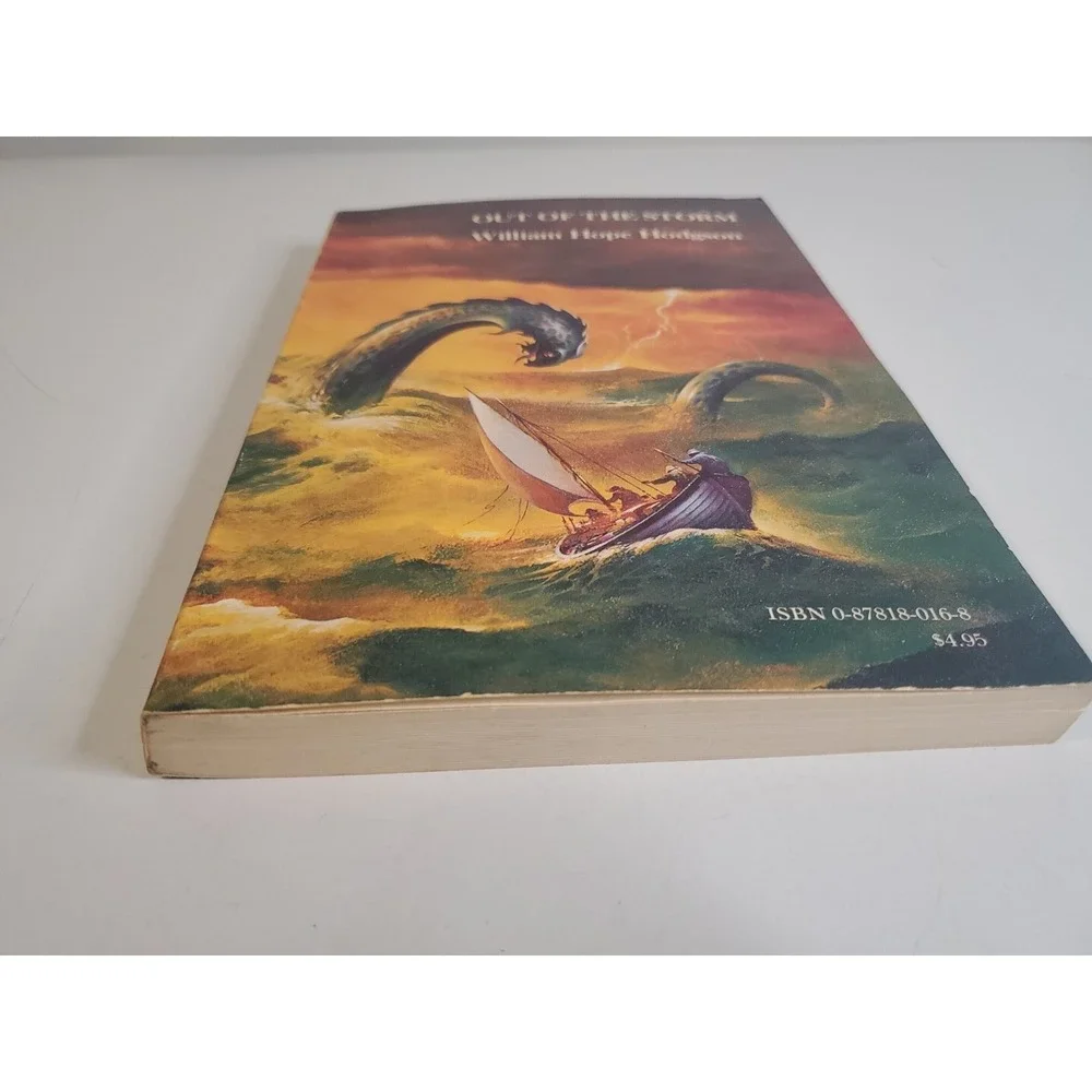 WILLIAM HOPE HODGSON OUT OF THE STORM CENTAUR FIRST ed '80 illustrated horror PB